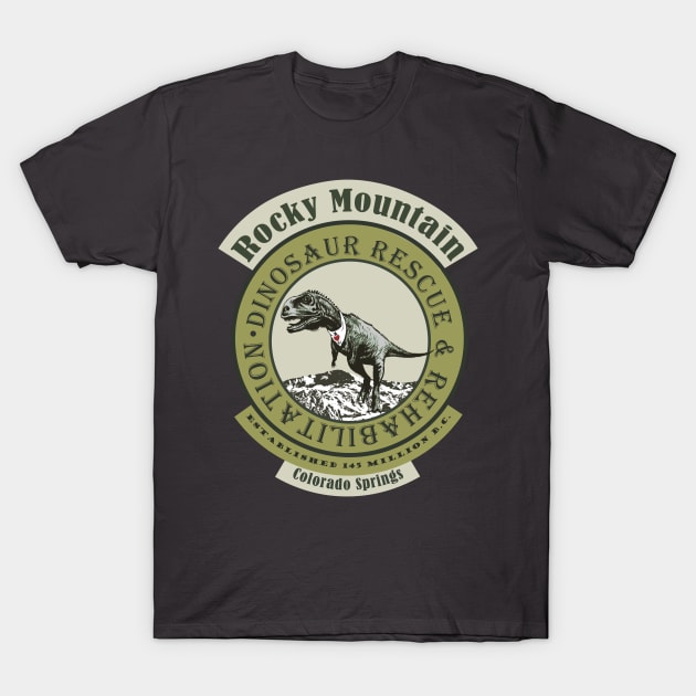 Dino Rescue and Rehabilitation T-Shirt by BGartmanStudio